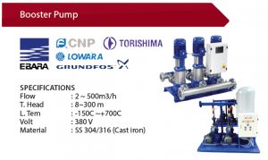 Booster Pump - Distributor Pompa Industri